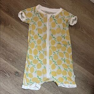 Little Sleepies Shorty Play Zippy Lemons 2T